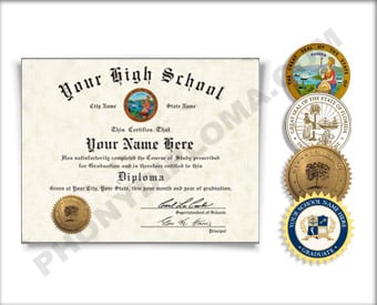 Fake Diplomas - Fake Diplomas That Look Real, Fake High School Diploma, Fake College Diploma, Fake University Diploma, Fake International Diploma